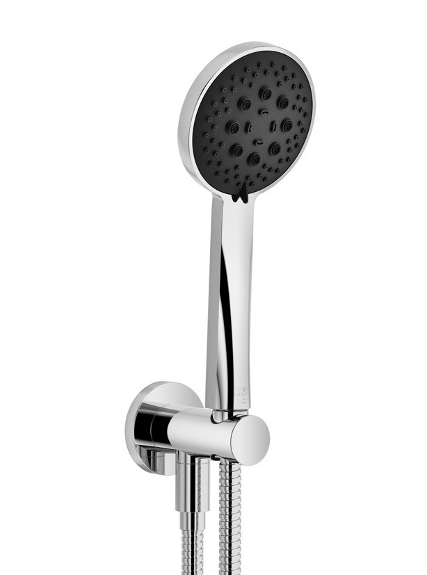 Hand shower with holder