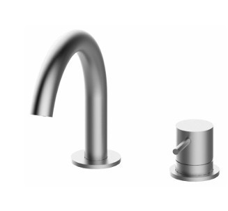 Gooseneck Basin Mixer 90mm
