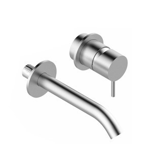 Zazzeri Z316 Wall Basin Mixer with small trim 160mm