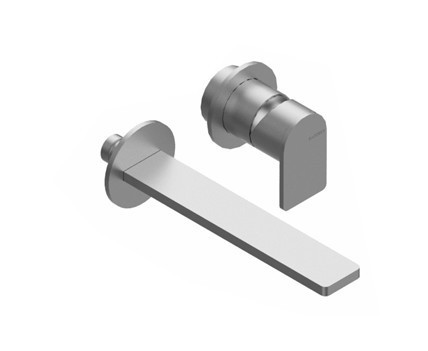 Zazzeri Q316 Built-in Washbasin Spout 180mm with Small Trim