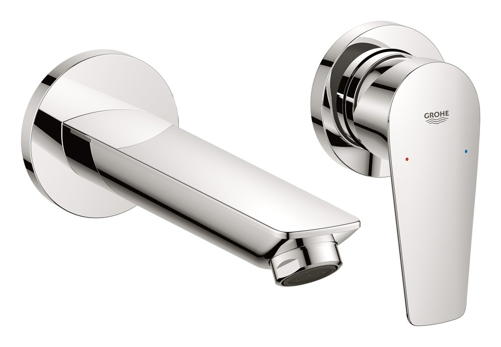 GROHE BauEdge Wall Mounted Bath Mixer 171mm