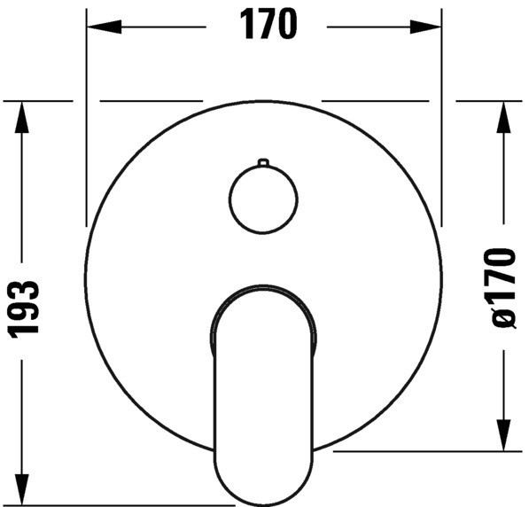 Wave Diverter Shower Mixer